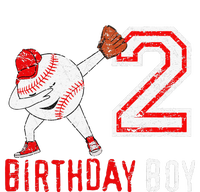 2 Years Old 2nd Birthday Baseball Dabbing Gift Cooling Performance Crew T-Shirt