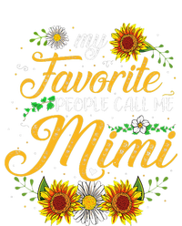 My Favorite People Call Me Mima Floral Mothers Day T-Shirt