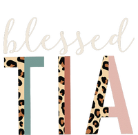 Blessed Tia Aunt Cute Leopard happy mother's day Zip Tote Bag