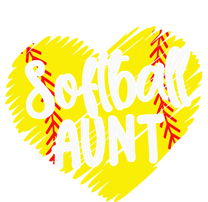 Softball Aunt designs For Baller retro Mother's Day T-Shirt