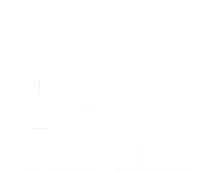 The Golfather (Golf Father) Gift For Dad Father's Day Striped Beanie with Solid Band