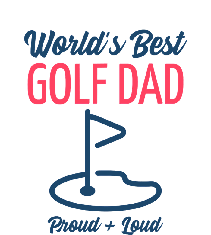 Worlds Best Golf Dad Proud Loud Gift For Dad Father's Day Baby Bodysuit