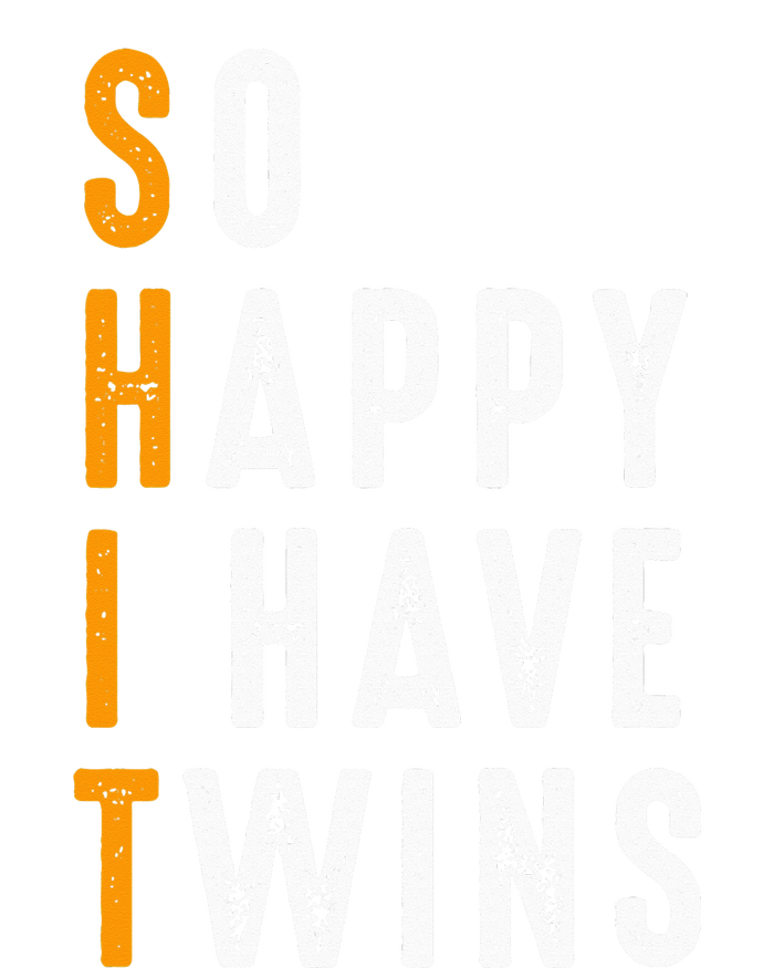 So Happy I Have Twins Design Father's Mother's Day Women's T-Shirt