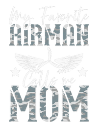 My Favorite Airman Calls Me Mom Air Force Soldier Mother Women's Perfect Tri Tunic Long Sleeve Shirt