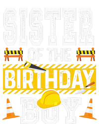 Sister of the Birthday  Construction Birthday Party Hat Softstyle Adult Sport Polo