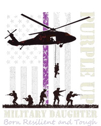 Purple Children's Dress Up Military Children's Month American Flag Tall T-Shirt