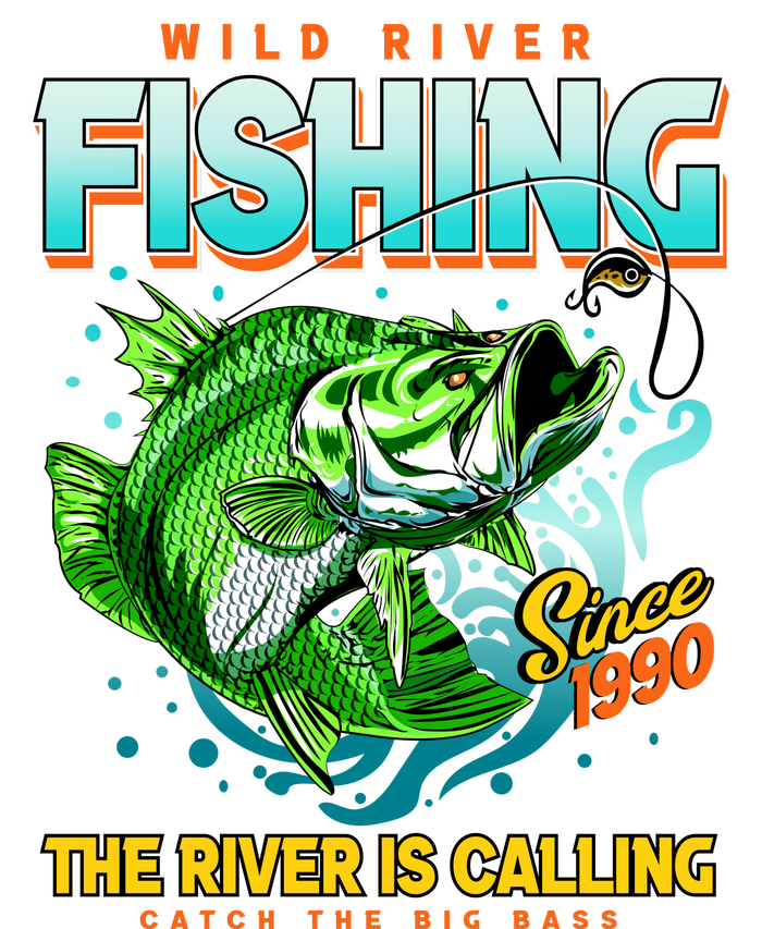 Wild River Fishing The River Is Calling Catch The Big Bass Since 1990 Women's Perfect Tri Rocker Tank