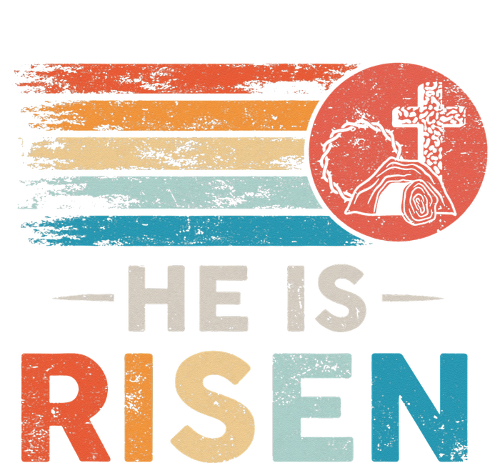 He Is Risen Sun Resurrection Easter Christian Full Zip Hoodie