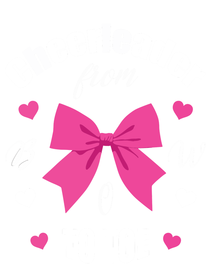 Cheerleader From Bow 2 Toe Cheerleading Gift Short Acrylic Beanie