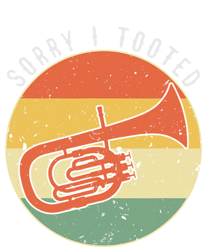 Tuba Sorry I Tooted Marching Band Tuba Tote Bag