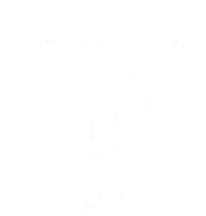 Billiards Is My Superpower Billiards Dad Gift For Father’s Day T-Shirt