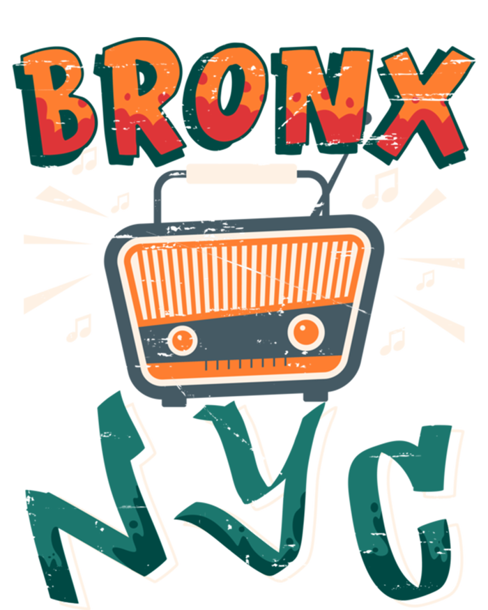 Bronx New York Design Great Gift Nyc Boombox Graffiti Lettering Gift Sustainable Knit Beanie