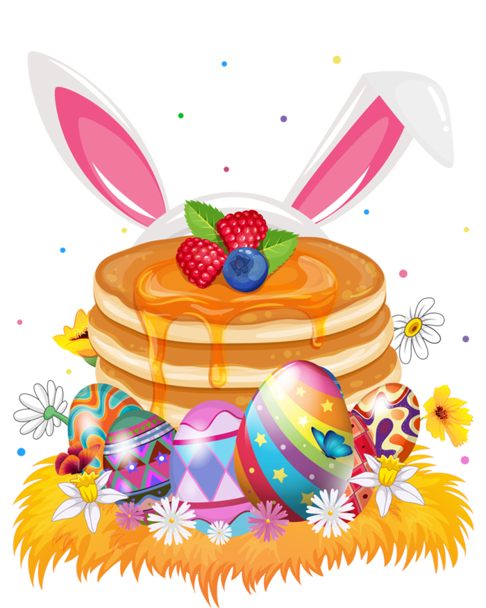 Pancake Food Lover Easter Egg Funny Pancake Easter Sunday Cute Gift Canvas