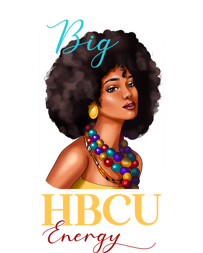 Big Hbcu Energy Historically Black College University Gift Women's V-Neck T-Shirt