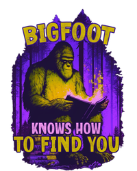 Bigfoot Knows How To Find You Loves To Read Cool Gift T-Shirt