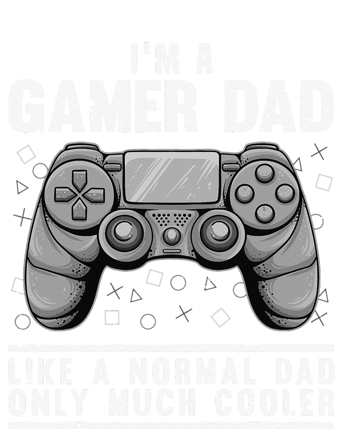 Funny Gamer Dad Design For Husband Gaming Father's Day Tie-Dye Long Sleeve Shirt