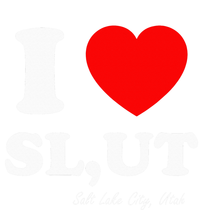 I Love SL UT Salt Lake City Utah Women's Fleece Hoodie