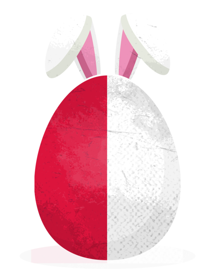 Poland Flag Egg Bunny Ears Polish Easter Sunday Great Gift T-Shirt