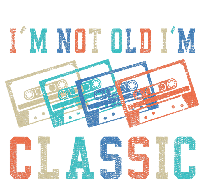 I'm Not Old Im Classic Grandpa Dad Birthday Gifts Rock Music Sweatshirt