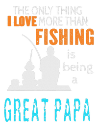 More Than Love Fishing Great Papa Special Great Grandpa Performance Long Sleeve Polo