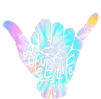 Pogue Life Shaka Hand Hang Loose Tie Dye Pattern T-Shirt