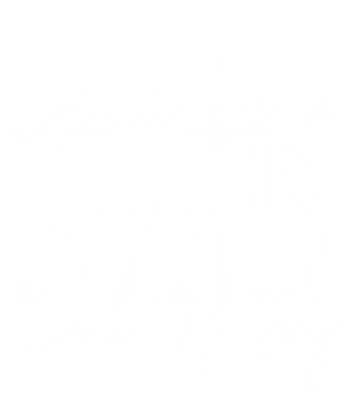 Could Be A Train Station Kinda Day Funny Gift Women's Racerback Tank