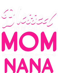 Blessed To Be Called Mom And Nana Blessed Mom And Nana Funny Gift Short Acrylic Beanie