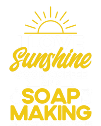 Soap Making Lovers Sunshine Good Coffee Soap Maker Gift Tank Top