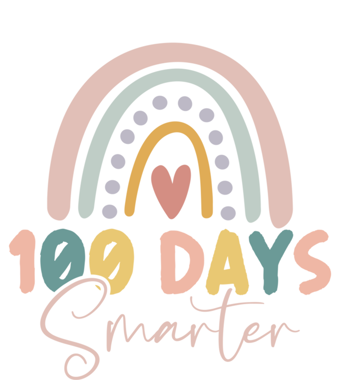 Rainbow 100 Days Smarter Teacher Student 100th Day Of School Gift T-Shirt