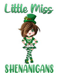 St Patricks Day Anime Leprechaun Miss Shenanigans Teen Gift T-Shirt