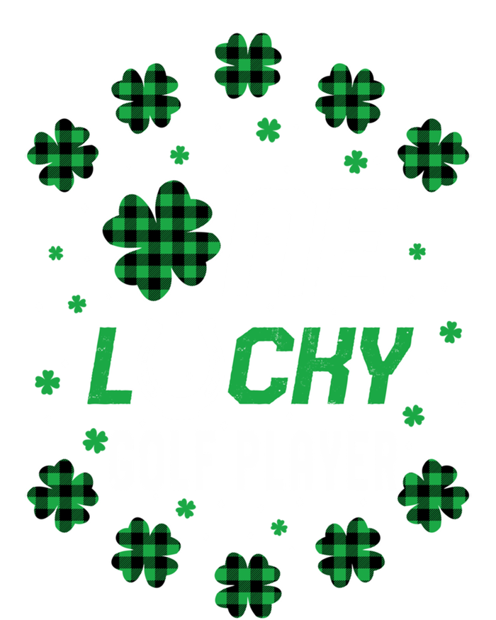 St Patricks Day Prek Kinder One Lucky Golf Player Cool Gift Insulated Varsity Jacket