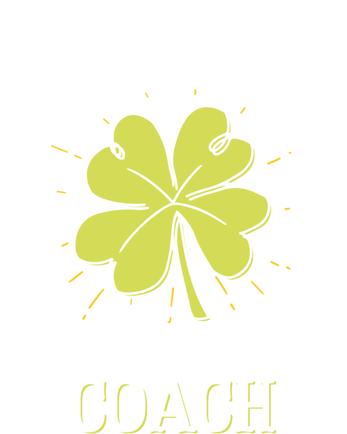 St Patricks Day Gift Lucky Dragon Boating Coach Gift Kids Long Sleeve Shirt