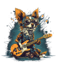 Electric Guitar Rock Music Jack Chi Dog T-Shirt