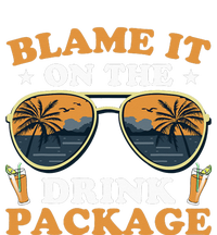 Funny Blame It On The Drink Package Cruise Ship Wool Snapback Cap