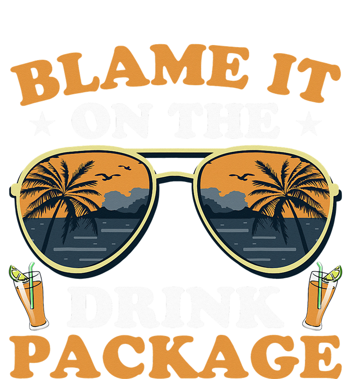 Funny Blame It On The Drink Package Cruise Ship Wool Snapback Cap