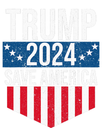 Trump 2024 Save America Donald Trump Supporters High Crown Mesh Back Trucker Hat