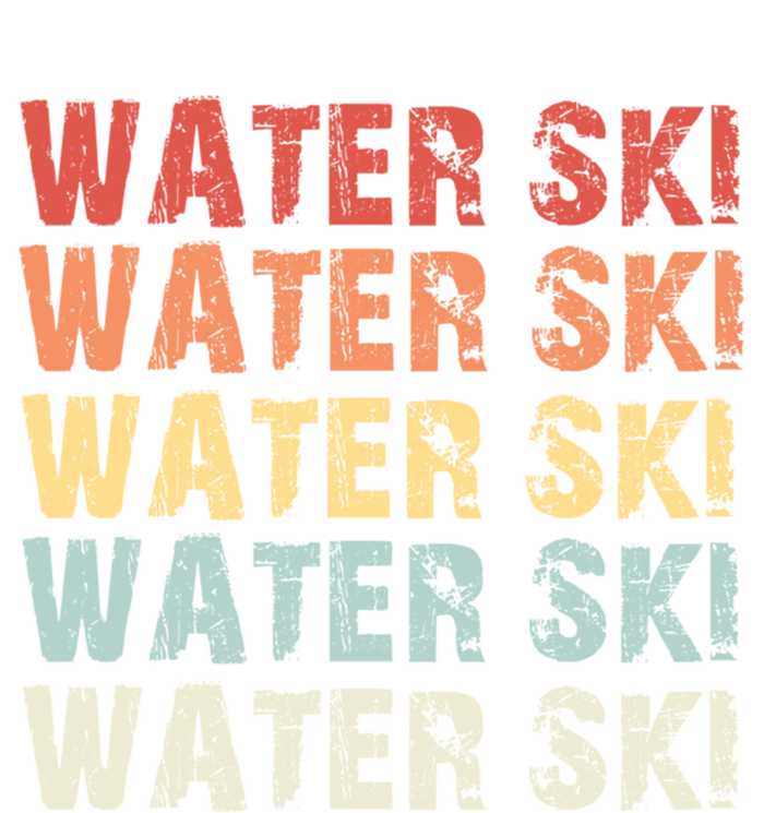 Retro Water Ski Lover Gift Waterski Love Funny Gift Skiing Gift Valucap Bio-Washed Visor