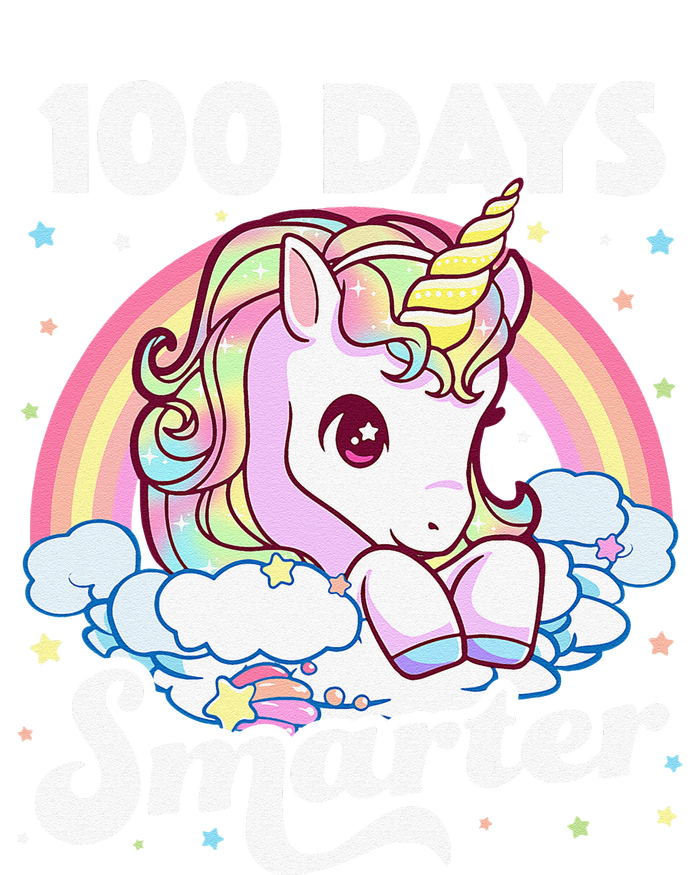 100 Days Smarter Unicorn Teacher 100th Day Of School T-Shirt