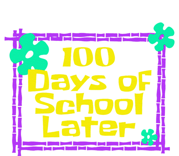 100th 100 Days Of School Later 100th Day Of School Teacher Cooling Performance Crew T-Shirt