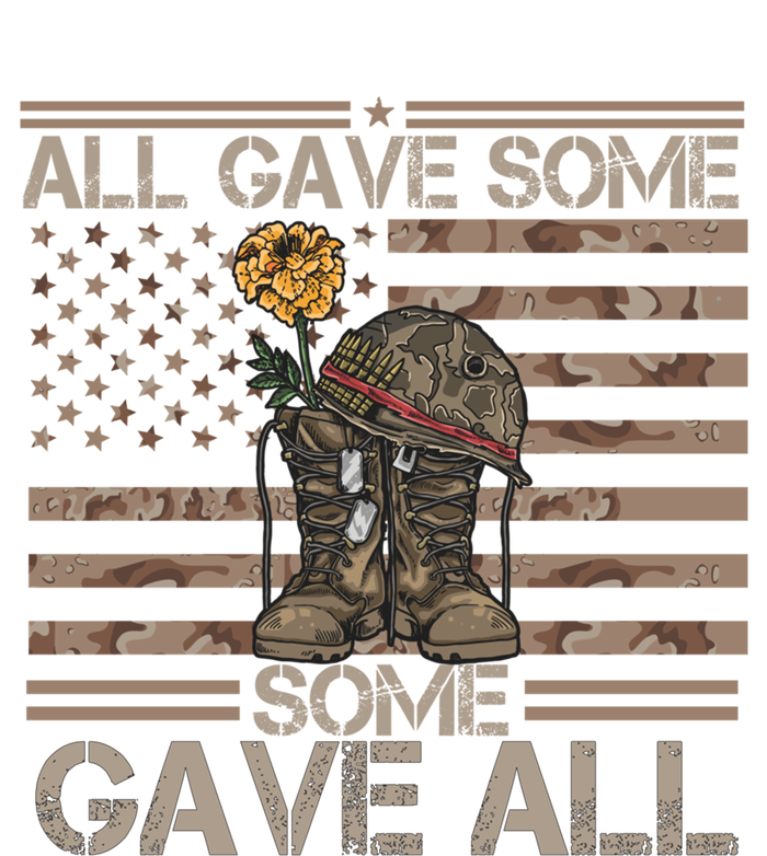 All Gave Some Some Gave All Memorial Day Camouflage Flag Gift 16 in Basic Backpack