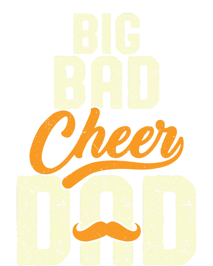 Big Bad Cheer Dad Cheerleading Cheer Dad Fathers' Day Performance Fleece Hoodie