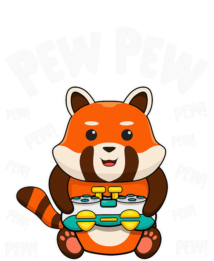 Gamer Red Panda Pew Pew Cute Kawaii Red Panda Video Games USA-Made Doggie Bandana