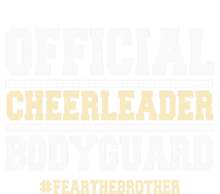 Official Cheerleader Bodyguard Fear The Brother Cheerleader Cooling Performance Crew T-Shirt