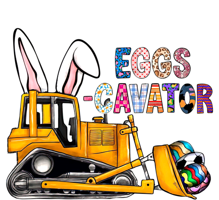 Eggscavator Happy Easter Funny Excavator Hunting Egg Gift Coaster