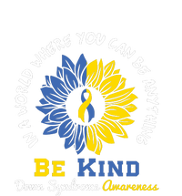 Sunflower Be Kind Down Syndrome Awareness Gift T-Shirt