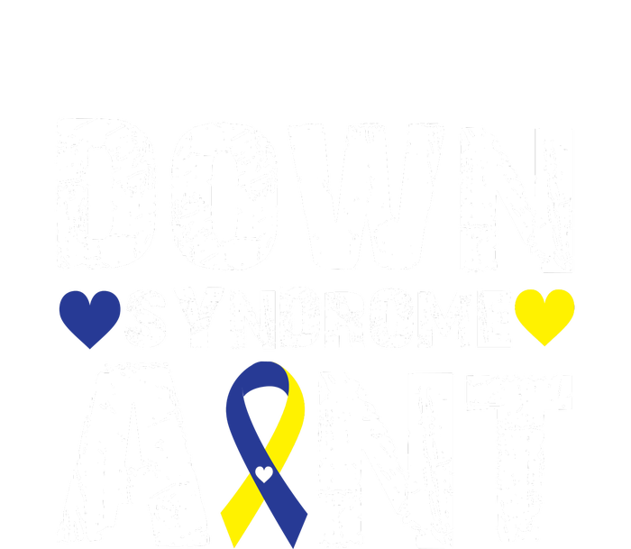 Down Syndrome Aunt Family Matching For Down Syndrome Awareness Gift T-Shirt