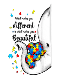 Elephant Mom Autism Awareness Colorful Puzzle Pieces Gift Tie Dye Hoodie