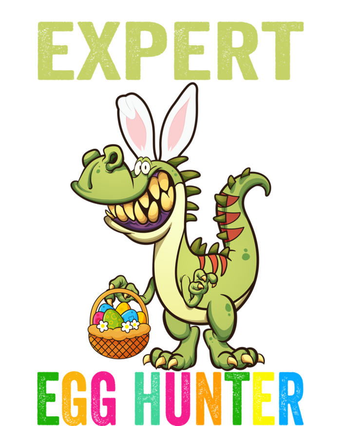 Expert Egg Hunter T Rex Dinosaur Bunny Easter Meaningful Gift Tie-Dye Long Sleeve Shirt