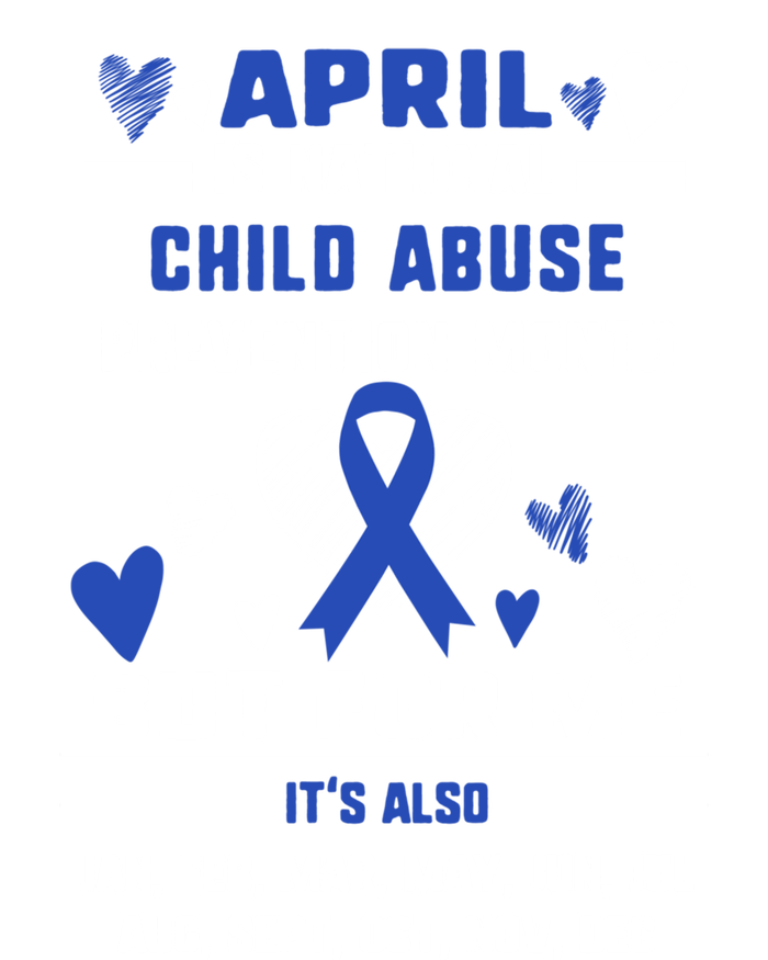 April Is National Abuse Prevention Month Awareness Blu Gift T-Shirt