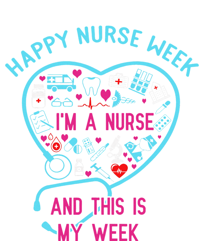 I Am A Nurse This Is My Week Happy Nurse Week May 6-12 Mesh Reversible Basketball Jersey Tank